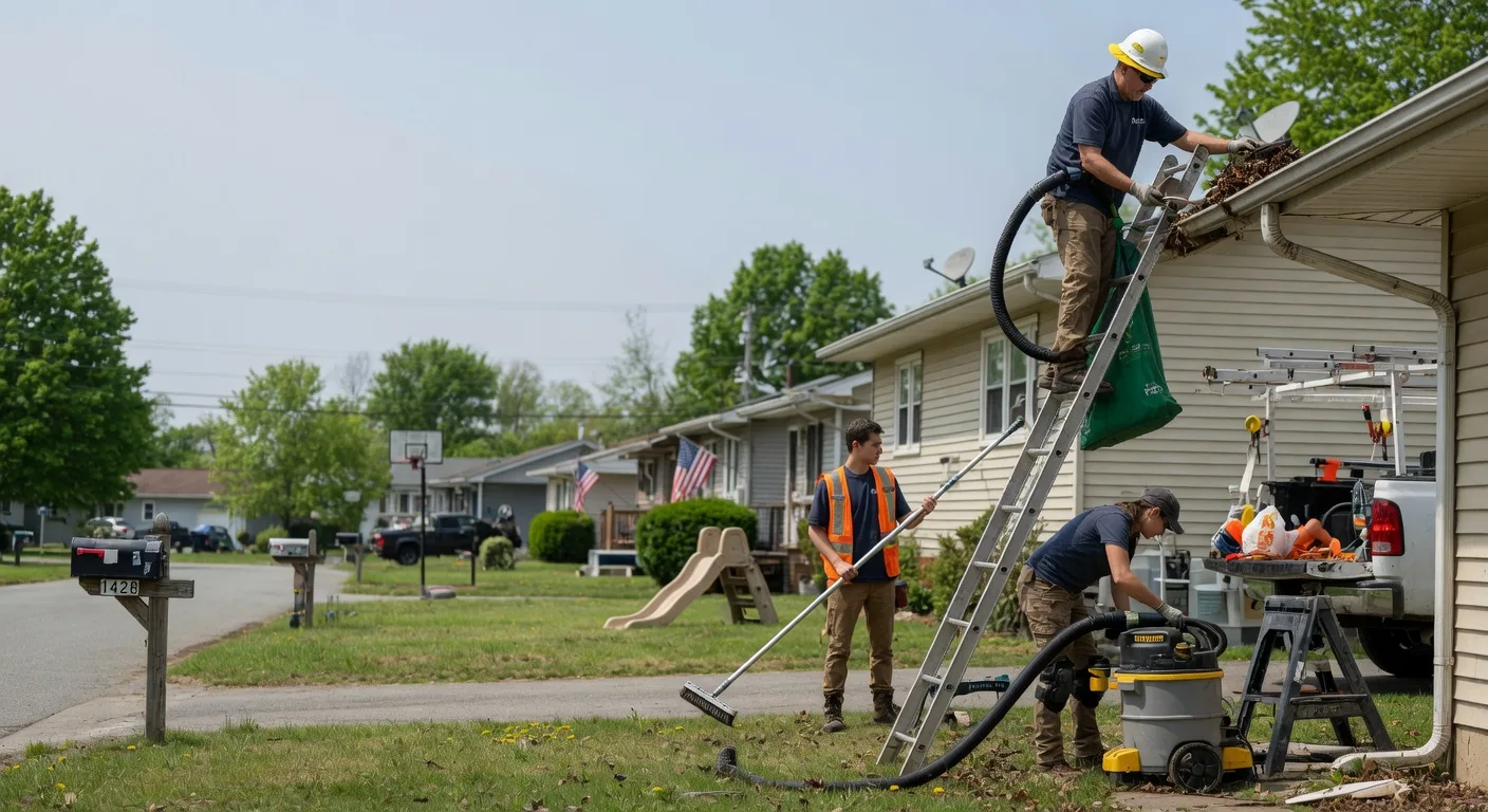 Gutter Installation in Miller City, IL near me